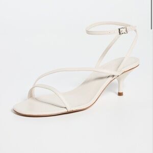 SCHUTZ Cream Heeled Sandals